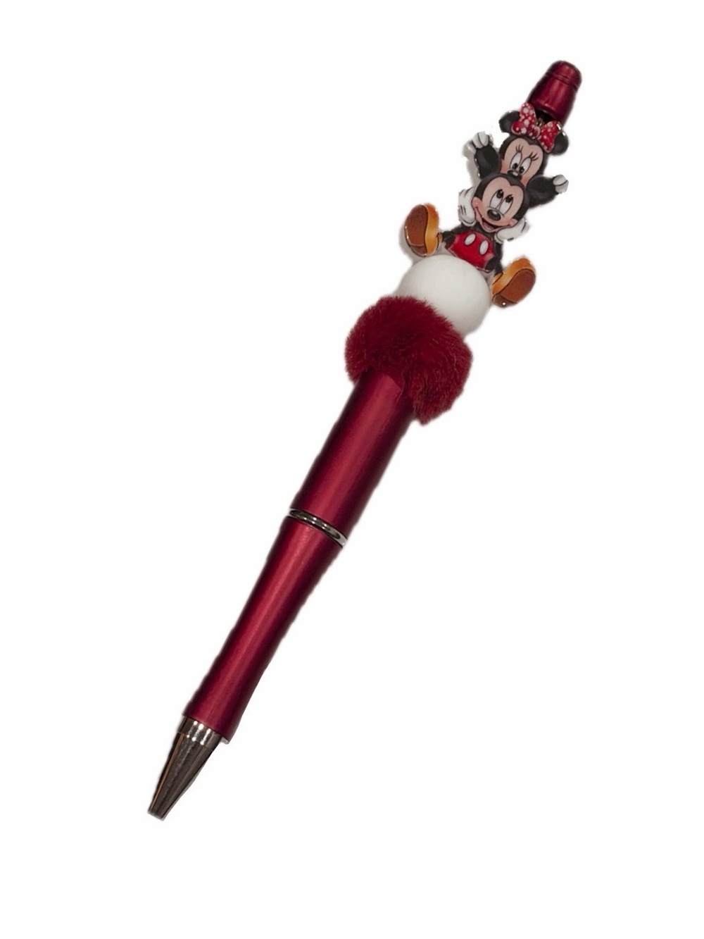 🖊️Beaded & Handmade Fashion Pen Acrylic Mouse Couple